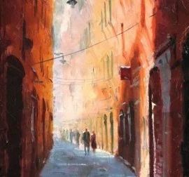 Impressionism – Paint this Italian Street Scene in oil or acrylic Free Download