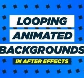 Looping Animated Backgrounds in After Effects Free Download