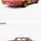 Mercedes-Benz 300 SEL AMG Red Pig 1969 3D model Free Download