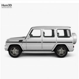 Mercedes-Benz G-class 2011 3D Model Free Download