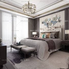 Modern Style Bedroom 455 Free Download