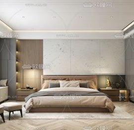 Modern Style Bedroom 462 Free Download