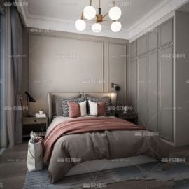 Modern Style Bedroom 463 Free Download