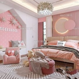 Modern Style Bedroom 468 Free Download