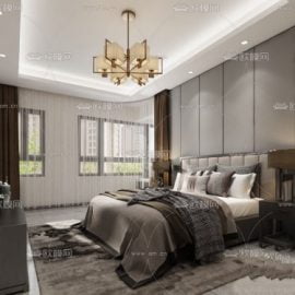 Modern Style Bedroom 469 Free Download