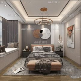 Modern Style Bedroom 482 Free Download