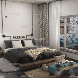 Modern Style Bedroom 485 Free Download