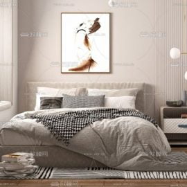 Modern Style Bedroom 491 Free Download