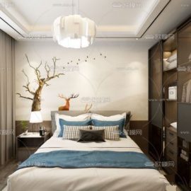 Modern Style Bedroom 494 Free Download