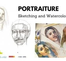 Portraiture – Sketching and Watercolor portraits Free Download