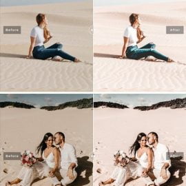 Sand Dunes Mobile & Desktop Lightroom Presets Free Download