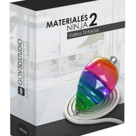 Vray Tinted Glass Materials for 3ds Max (Pack of 30) Free Download