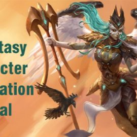 Yiihuu Lucid A Fantasy Character Illustration Tutorial Free Download