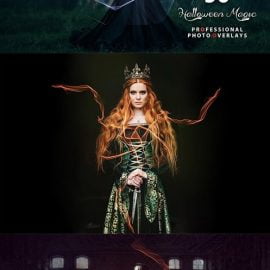 50 Halloween Magic Photo Overlays Free Download