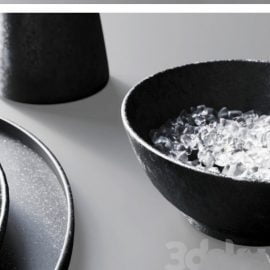 Black tableware Free Download