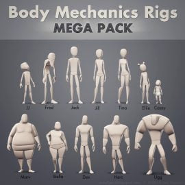 Body Mechanics Rigs – Mega Pack Free Download