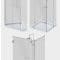 Corner glass shower enclosures constructor and handle set Free Download