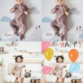 CreativeMarket – 50 Birthday Balloon PNG Overlays 4990999 Free Download