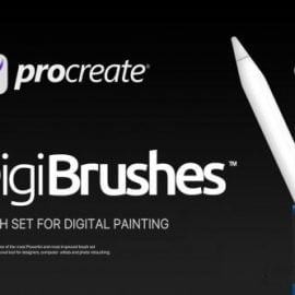 CreativeMarket RM Digital Brushes (for Procreate) 5225147 Free Download