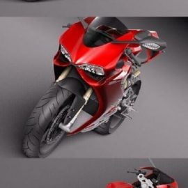 Ducati 1199 Panigale 2012 3D Model Free Download