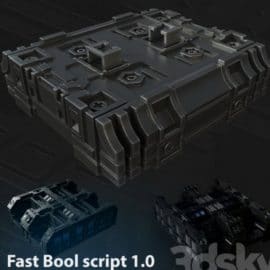 Fast Bool Script 1.0 for Max 2017-2020 Free Download