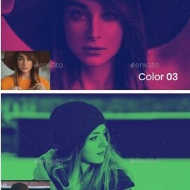 GraphicRiver Duotone Color Effects Photo Template 27693687 Free Download