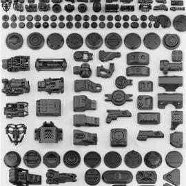 Hard Surface Kitbash Volume 1 Over 150 Unique Meshes Free Download