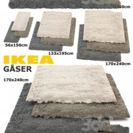 IKEA GASER (GOSER) RUG SET Free Download