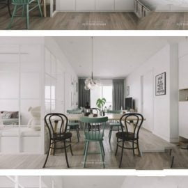 Interior Apartment By NguyenLuc Free Download