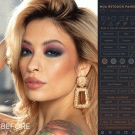 Retouching Academy – MUA Retouch Panel + Video Tutorial