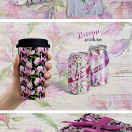 Meet Magnolia Watercolor Flower Set 4751026 Free Download