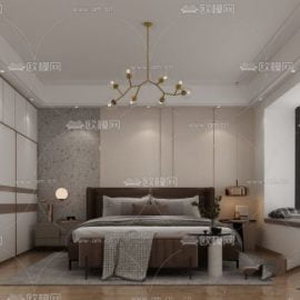 Modern Style Bedroom 502 Free Download