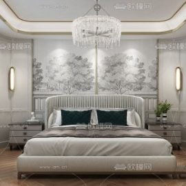 Modern Style Bedroom 513 Free Download