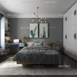 Modern Style Bedroom 516 Free Download