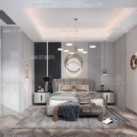 Modern Style Bedroom 519 Free Download