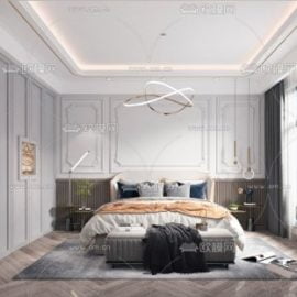 Modern Style Bedroom 520 Free Download