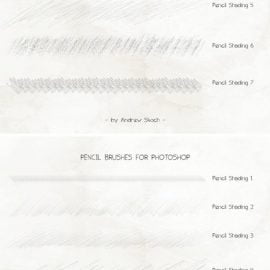 Pencil Brushes Photoshop Free Download