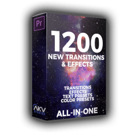 AKV Studios – Elite Editor Pack 1200+ Transitions & Effects