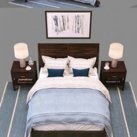 Bed Crate & Barrel / Dawson Clove Queen Sleigh Bed Free Download