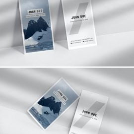 Business Card Mock Up Free Download