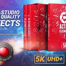 Cinecom Action Elements Pack [5K ProRes RED RAW Effects]