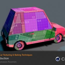 Cineversity Toon Car Texturing & Baking Techniques Free Download