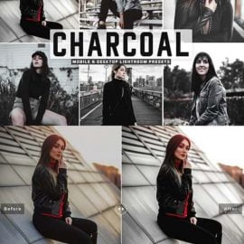 CreativeMarket – Charcoal Pro Lightroom Presets 5423667