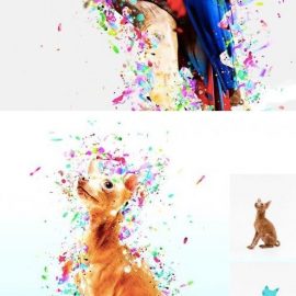 CreativeMarket Paint Art Photoshop Action 5380821 Free Download