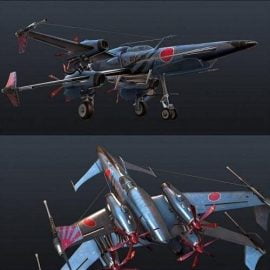 DIESEL PUNK AIRCRAFT CONCEPT Free Download