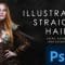 Hair Painting for Beginners: Illustrating Straight Hair