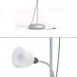 Leroy Merlin Basic floor lamp with reading lamp Free Download