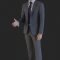 Man in Suit Shaking hand 3d Model Free Download