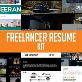 Master Filmmaker – Freelancer’s Resume Kit