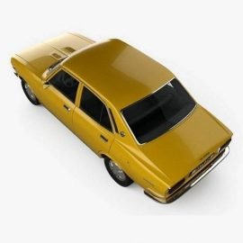 Mazda Capella (616) sedan 1974 3D model Free Download